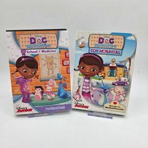 Disney Junior Doc McStuffins DVD Lot School of Medicine & Toy Hospital Kids